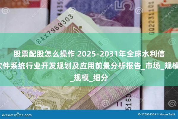 股票配股怎么操作 2025-2031年全球水利信息化软件系统行业开发规划及应用前景分析报告_市场_规模_细分