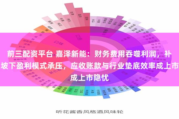 前三配资平台 嘉泽新能：财务费用吞噬利润，补贴退坡下盈利模式承压，应收账款与行业垫底效率成上市隐忧